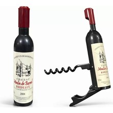 Zenvia Şişe Tasarımlı Paslanmaz Çelik Tirbuşon Açacak