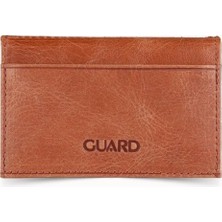 Guard Antik Taba Hakiki Deri Ikiye Katlı Mini Boy Kredi Kartlık - GRD260404WT791