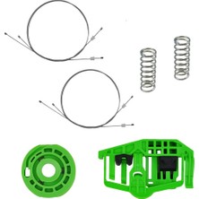 Bmw 3 Serisi E90 E91 Için Sağ Arka Cam Mekanizması Tamir Seti