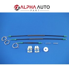 Volkswagen Golf 5 Için Ön Sağ Kapı Cam Tamir Takımı