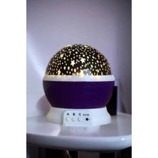 Zenvia Yıldızlı Gökyüzü Projeksiyon Gece Lambası Hareketli Işık Şovu