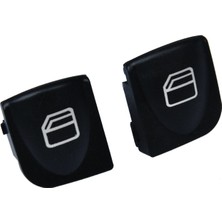 Mercedes C Class W203 Için 2 Adet Ön Sol Cam Düğmesi Tamir Kapağı