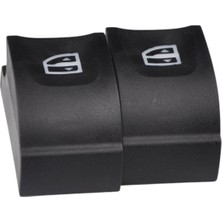 Renault Megane 3, Fluence 3, Latitude  Için Cam Düğme Kapağı Ön  Sağ ve Arka Sağ&sol (2 Adet)