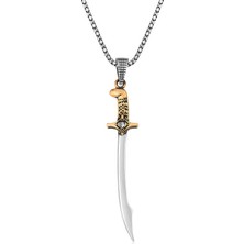 Pazarcan Gümüş Kılıç Kolye