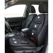 Zenvia Sırt ve Bel Için Isıtmalı Masaj Minderi Çok Bölgeli Tasarım