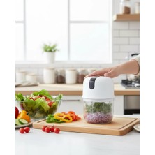 Zenvia Mini Mutfak Robotu Sarımsak ve Sebze Doğrayıcı