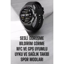 Zenvia Akıllı Saat Nabız Sensörlü Bildirim Görebilen Spor Modları Gps Takibi