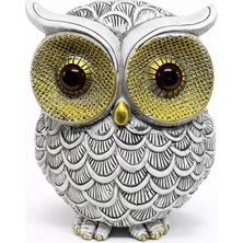 Zenvia 19X16 cm Polyester Baykuş Figürü
