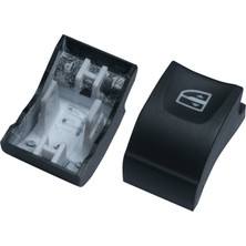 Renault Megane 4 Için Cam Düğme Kapağı