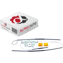 Audı A4(B6, B7) Için  Ön Sol Motor Kapaklı Cam Krikosu Tamir Seti