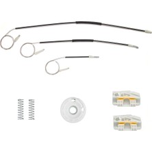 Seat Leon Için Ön Sol Cam Kriko Tamir Seti