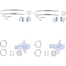 Volkswagen Jetta Için Ön-Arka Cam Tamir Seti-Sağ-Sol-Set
