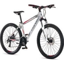 Corelli Grace 3.0 26 Jant 24 Vites Hidrolik Disk Fren Dağ Bisikleti Gri Kırmızı Kadın