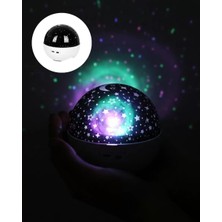 Zenvia Sesle Tepki Veren Yıldız Projektör Oda Lambası