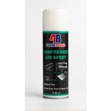 FourBond Basınçlı Hava Spreyi Toz Alma Temizleme Pc- Klavye - Araba Temizleme Laptop Ev Ofis 400 ml - Winkel - Perfects instant degreaser