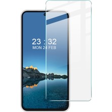 Powerfox Samsung Galaxy A25-A15-A24 Uyumlu Gerçek Cam Kenarları Kavisli Dokunmatikte Kayıp Alanı Olmayan Ekran Koruyucu
