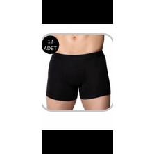 Gümüş Erkek Likralı Boxer 4018 12’li Paket