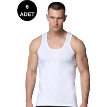Sedef Erkek Klasik Penye Atlet 6'lı Paket - 1001