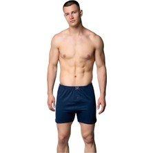 Sedef 3'lü Erkek Rahat Kesim Düğmeli Boxer- 1094