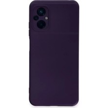 Sh Ticaret Poco M5 Kılıf Nano Içi Kadife Silikon - Mor