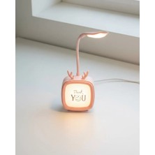 Zenvia Şarj Edilebilir LED Masa Lambası Kablosuz Taşınabilir Gece Lambası