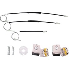 Volkswagen Golf 4,bora Için Ön Sol Cam Tamir Seti-Metal Ayaklı