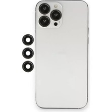 Hobilinka  iPhone 12 Pro Shine Kamera Lens - Siyah