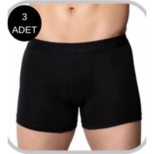 Gümüş Erkek Likralı Boxer 4018 3’lü Paket