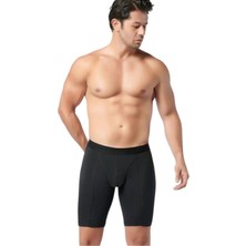 Gümüş 3'lü Erkek Uzun Likralı Boxer