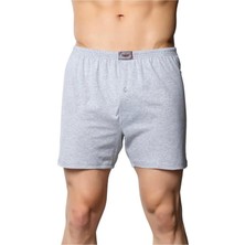 Sedef 3'lü Erkek Rahat Kesim Düğmeli Boxer- 1094