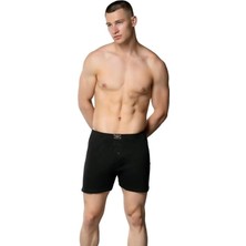 Sedef Erkek Rahat Kesim Düğmeli Boxer 6'lı Paket- 1094