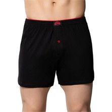 3'lü Erkek Havlu Bel Rahat Kesim Pamuk Boxer-Gümüş 4020