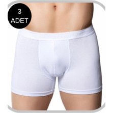 Gümüş Erkek Likralı Boxer 4018 3’lü Paket