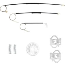 Volkswagen Polo Classic Için Ön Sağ Cam Tamir Seti