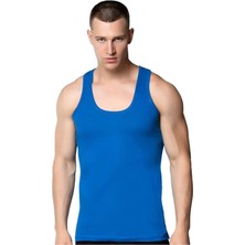 Sedef 12'li Erkek Renkli Atlet Klasik Kesim-