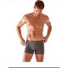 3'lü Bambu Erkek Likralı Boxer Karışık Renk -Berrak 4430