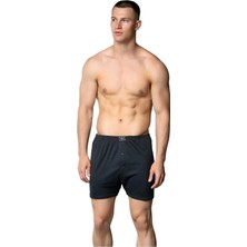 Sedef Erkek Rahat Kesim Düğmeli Boxer 6'lı Paket- 1094
