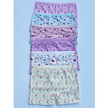 Dondeza Kız Çocuk Premium Kalite 6'lı Pamuklu Boxer