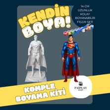 Superman - Boyama Seti ve Superman Figürü