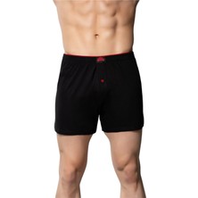 12'li Erkek Havlu Bel Rahat Kesim Pamuk Boxer-Gümüş 4020