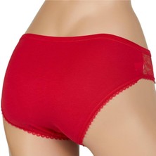 12'li Dantelli Kadın Külot-Karışık Renk-Dondeza