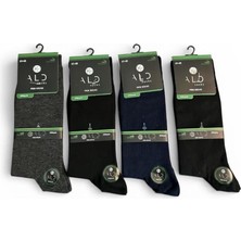 6'lı Bambu Dikişsiz Erkek Soket Çorap-Aldano