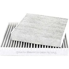 Ozmparts Citroen C3 2010 Üzeri Çiftli Ikili Karbonlu Polen Klima Filtresi