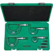 Insize Insıze 3203-1004A Dış Çap Mikrometre Seti 4 Parça