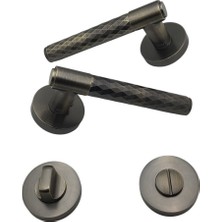 Dreamax Delta Antiksarı Rozetli Wc Kapı Kolu