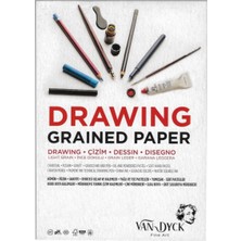 Van Dyck Skecth Çizim Bloğu Dokulu A3 85 Gram Üsten Spiralli 50 Yaprak