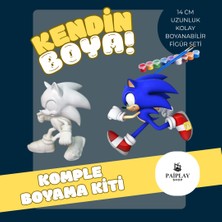 Sonic The Hedgehog (Kirpi Sonic) - Boyama Seti ve Kirpi Sonic Figürü