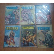 Sahaf Xlengo Teksas 1987 Basımı Ceylan Yayinlari 1-2-3-4-5-6 Nolu Fasıkuller Yenı Kondisyonda Nadır Her Fasıkul 50 Sayfa