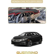 Guerrino Honda Cıvıc Fc5 2015-2022TORPİDO Koruma Halısı Bej Kenar