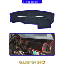 Guerrino Ford Transit 1torpido Koruma Halısı Mavi Kenar